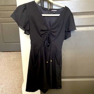 Express black romper
